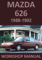 Mazda 626 1988-1992 Workshop Repair Service manual Download PDF