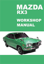 Mazda RX3 Workshop Manual